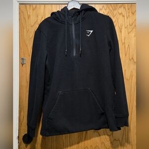 Gymshark Black Hoodie EUC